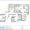 Professional office cubicle layout floor plan CS-2733 by Cubicles.shop