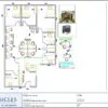 Professional office cubicle layout floor plan CS-2734 by Cubicles.shop