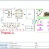 Professional office cubicle layout floor plan CS-2736 by Cubicles.shop