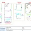 Professional office cubicle layout floor plan CS-2739 by Cubicles.shop