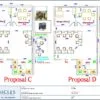 Professional office cubicle layout floor plan CS-2742 by Cubicles.shop
