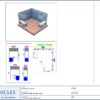 Professional office cubicle layout floor plan CS-2743 — Reception Counter In Exhibition Centers by Cubicles.shop