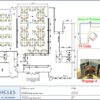 Professional office cubicle layout floor plan CS-2750 by Cubicles.shop
