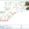 Professional office cubicle layout floor plan CS-2754 by Cubicles.shop
