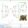 Professional office cubicle layout floor plan CS-2755 by Cubicles.shop