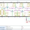 Professional office cubicle layout floor plan CS-2760 by Cubicles.shop