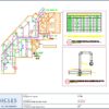 Professional office cubicle layout floor plan CS-2765 by Cubicles.shop