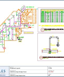 Professional office cubicle layout floor plan CS-2765 by Cubicles.shop