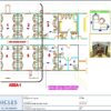 Professional office cubicle layout floor plan CS-2771 by Cubicles.shop