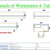 Professional office cubicle layout floor plan CS-2776 by Cubicles.shop