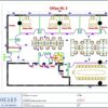 Professional office cubicle layout floor plan CS-2777 by Cubicles.shop