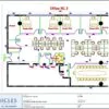 Professional office cubicle layout floor plan CS-2777 by Cubicles.shop