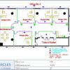 Professional office cubicle layout floor plan CS-2782 by Cubicles.shop