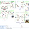 Professional office cubicle layout floor plan CS-2785 by Cubicles.shop