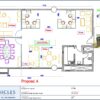 Professional office cubicle layout floor plan CS-2792 by Cubicles.shop