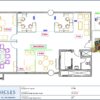 Professional office cubicle layout floor plan CS-2796 by Cubicles.shop