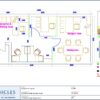 Professional office cubicle layout floor plan CS-2801 by Cubicles.shop