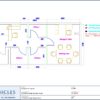 Professional office cubicle layout floor plan CS-2802 by Cubicles.shop