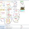 Professional office cubicle layout floor plan CS-2804 by Cubicles.shop
