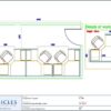 Professional office cubicle layout floor plan CS-2819 by Cubicles.shop