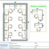 Professional office cubicle layout floor plan CS-2828 by Cubicles.shop