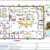 Professional office cubicle layout floor plan CS-2846 by Cubicles.shop