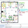 Professional office cubicle layout floor plan CS-2850 by Cubicles.shop