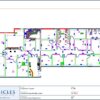 Professional office cubicle layout floor plan CS-2860 by Cubicles.shop