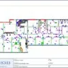 Professional office cubicle layout floor plan CS-2860 by Cubicles.shop