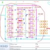 Professional office cubicle layout floor plan CS-2861 by Cubicles.shop