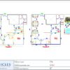 Professional office cubicle layout floor plan CS-2865 by Cubicles.shop
