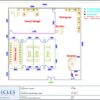 Professional office cubicle layout floor plan CS-2873 by Cubicles.shop
