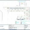 Open Office Cubicle Space Planning Layout (2702)